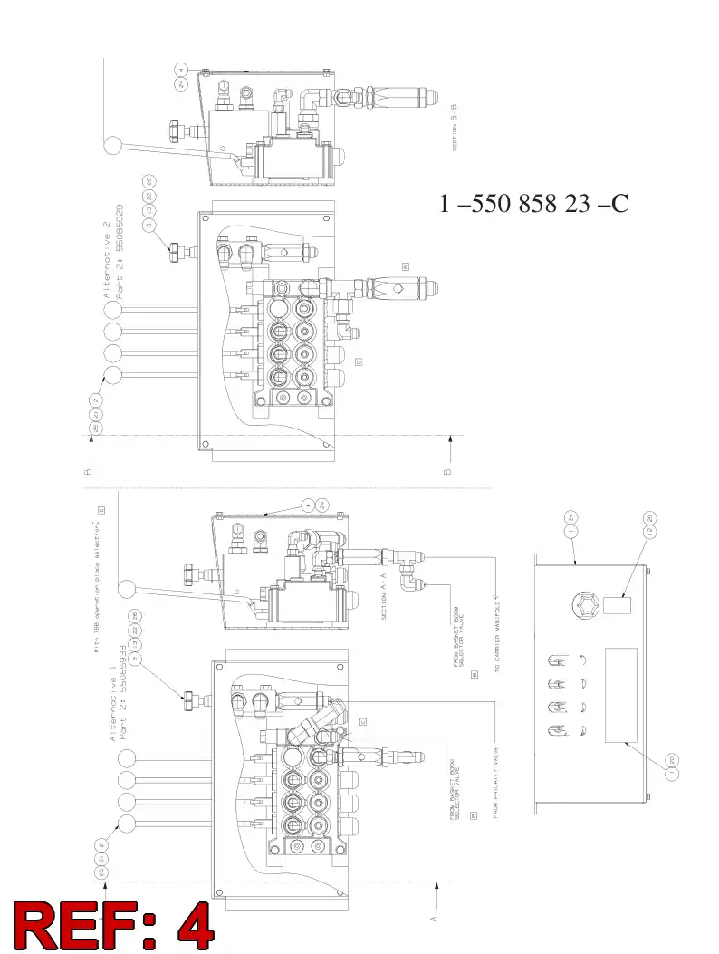 33050618 330 506 18 PLATE - Sandvik Technical Drawing