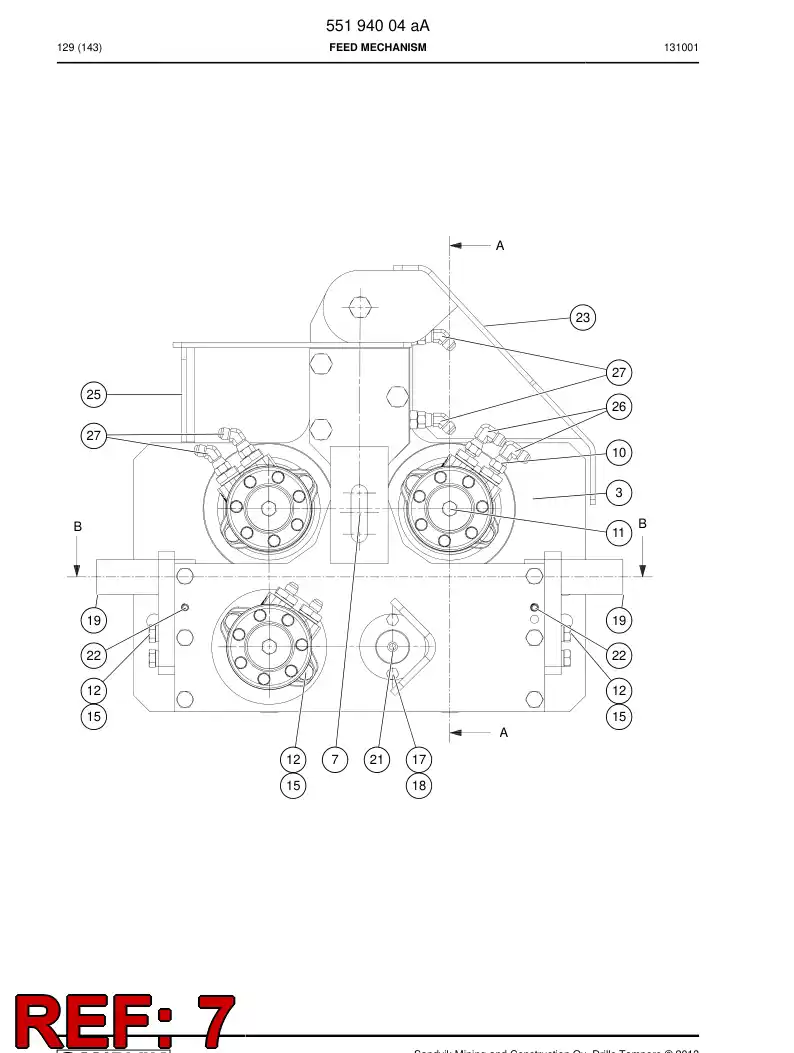33059298 330 592 98 Pin - Sandvik Technical Drawing