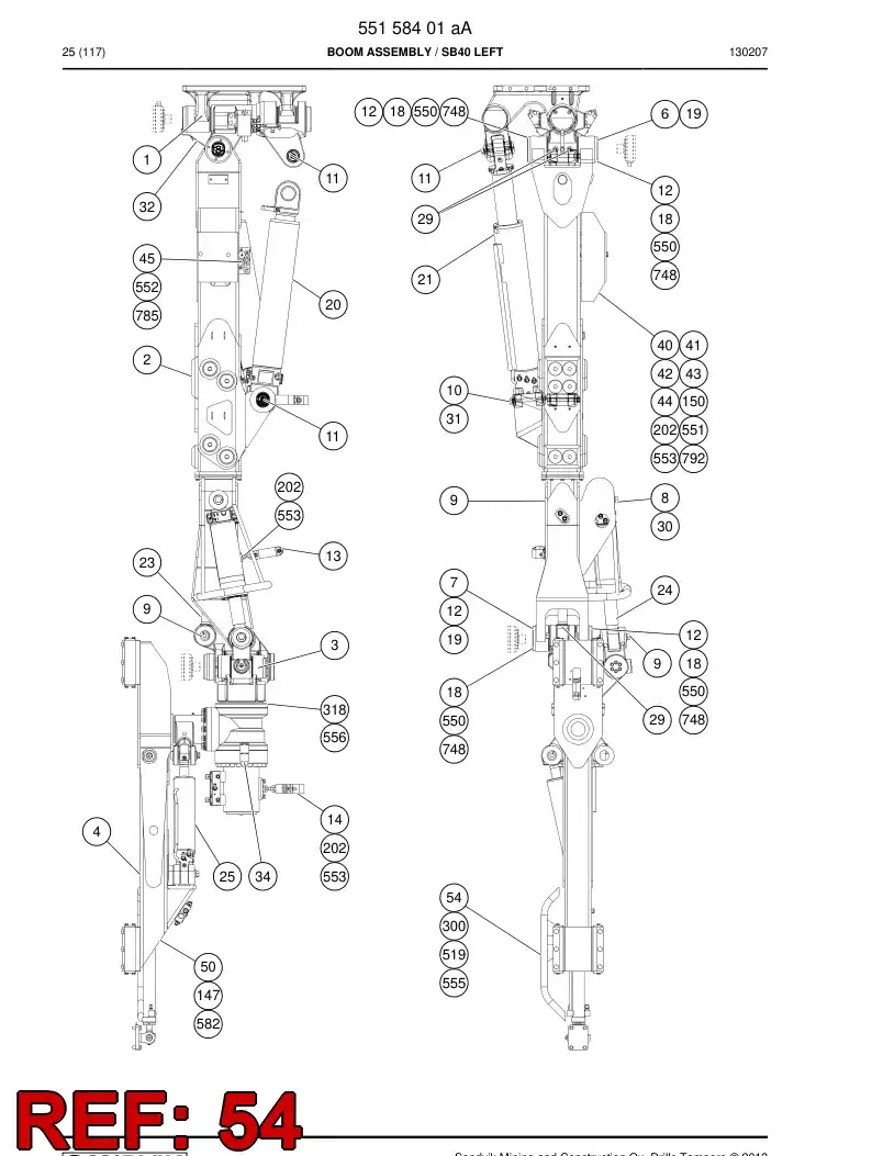 33097028d 330 970 28d GUIDE - Sandvik Technical Drawing