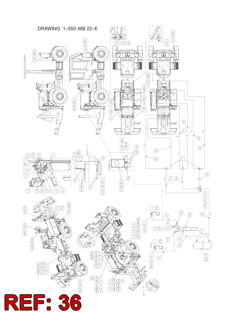 33108668 331 086 68 DISTRIBUTIONS FASTENING BAND - Sandvik Technical Drawing