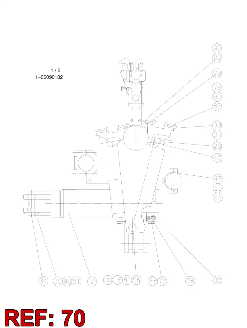 33156835 331 568 35 HEXAGON BAR - Sandvik Technical Drawing