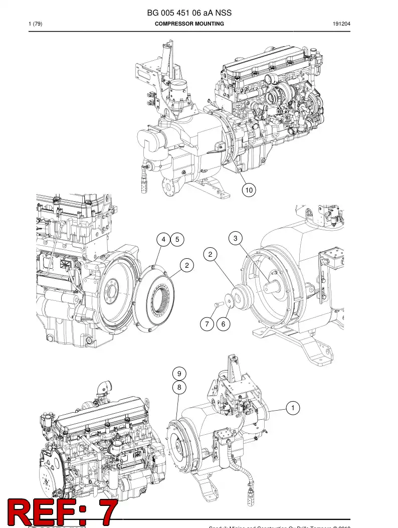 33161573 331 615 73 Screw - Sandvik Technical Drawing