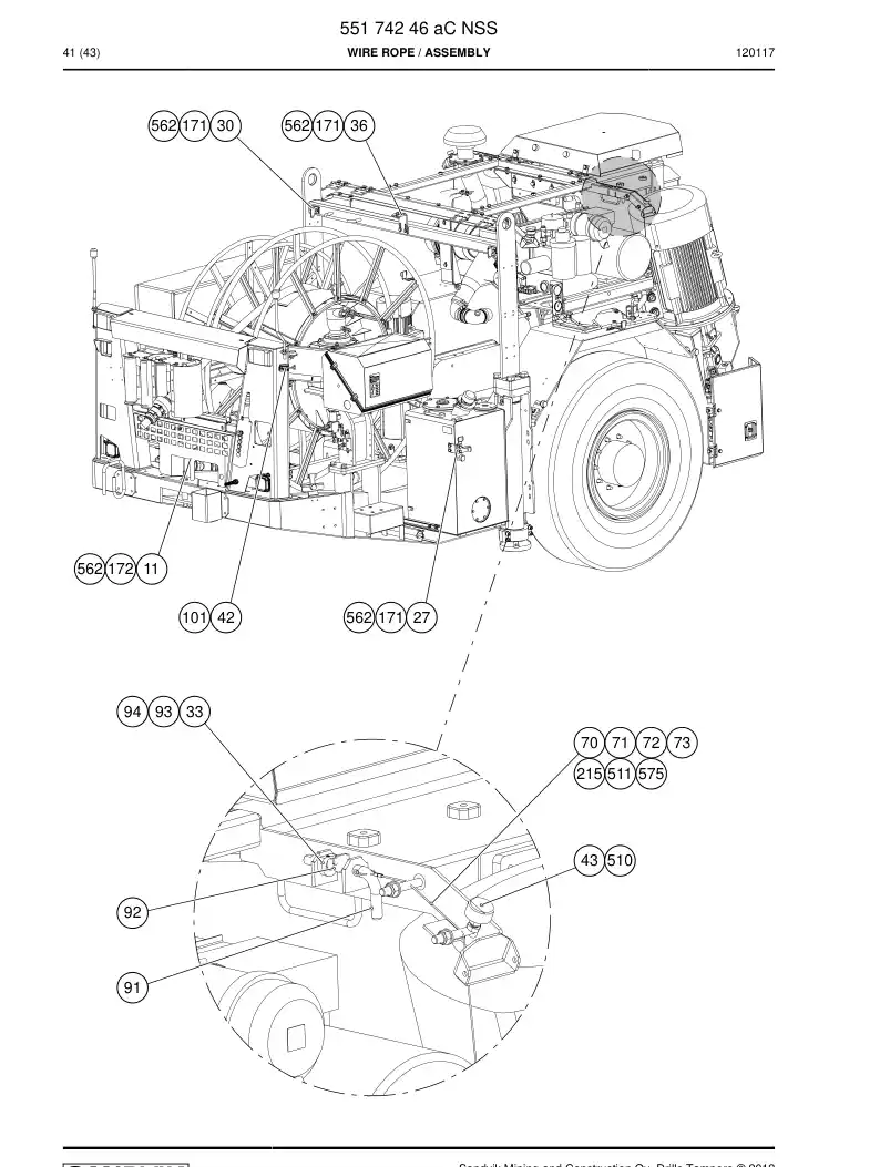 33191232a 331 912 32a Wear piece - Sandvik Technical Drawing