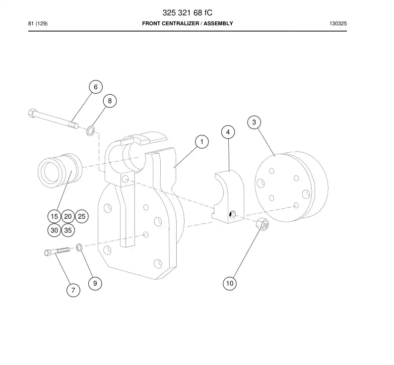 33191234b 331 912 34b Slipper Pad - Sandvik Technical Drawing