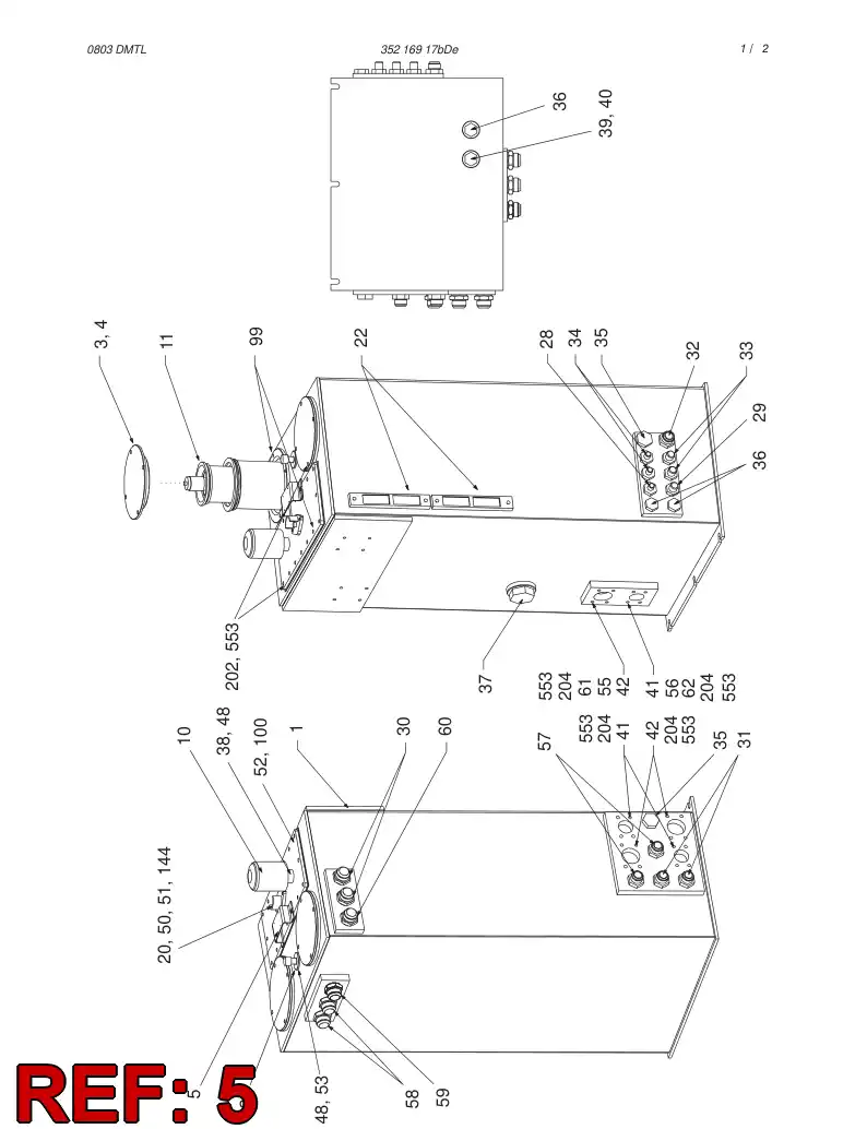 33211488 332 114 88 BRACKET - Sandvik Technical Drawing