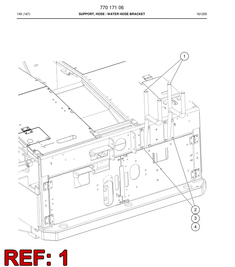 33247268a 332 472 68a Block, Supporting - Sandvik Technical Drawing
