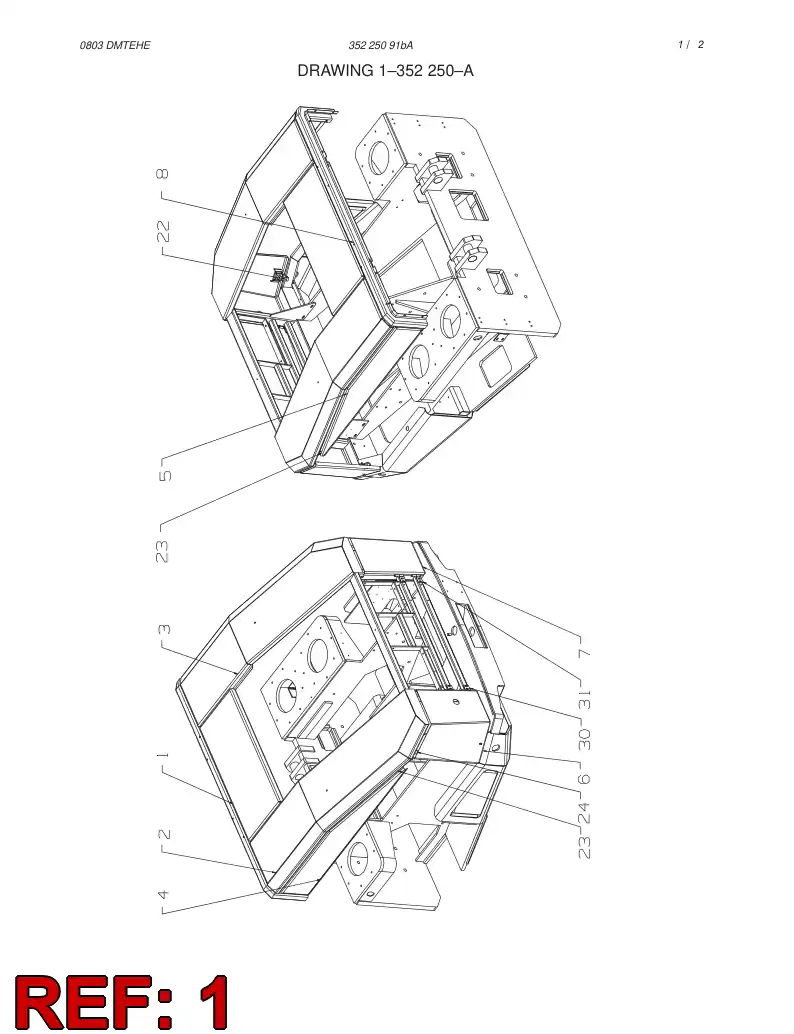 33267478 332 674 78 COVER - Sandvik Technical Drawing