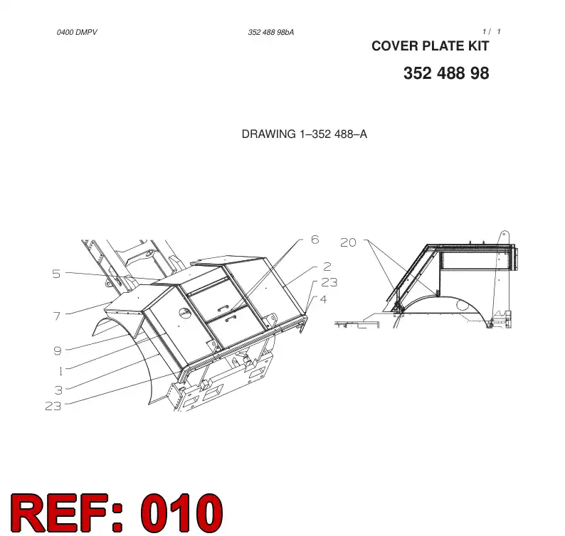 33269497 332 694 97 COVER - Sandvik Technical Drawing