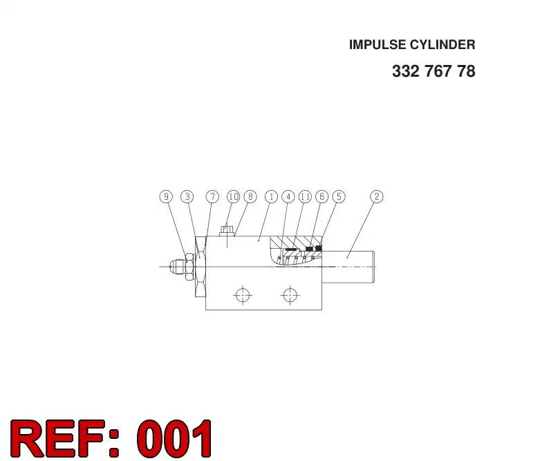 33276648 332 766 48 BODY - Sandvik Technical Drawing