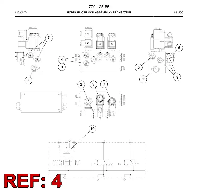 34438031c 344 380 31c Orifice - Sandvik Technical Drawing