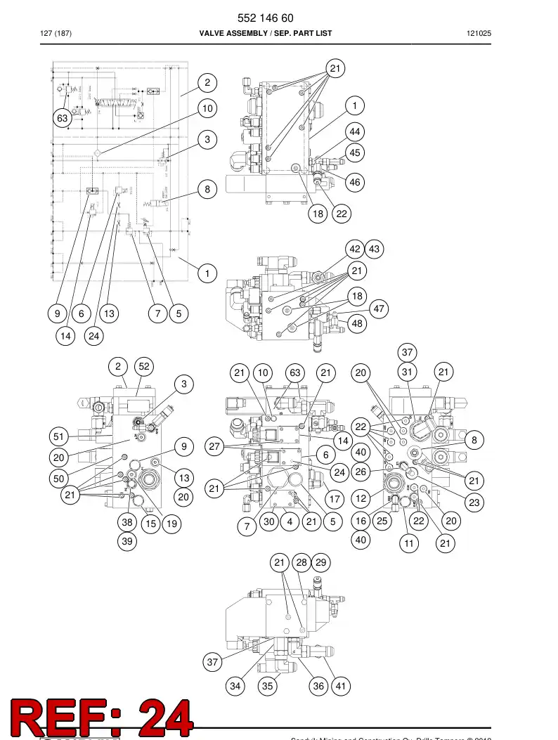 34438039b 344 380 39b Orifice - Sandvik Technical Drawing