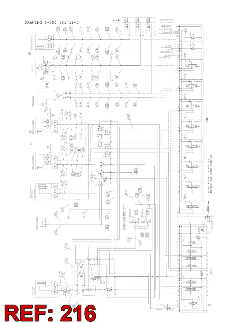34475551 344 755 51 HOSE 216 - Sandvik Technical Drawing