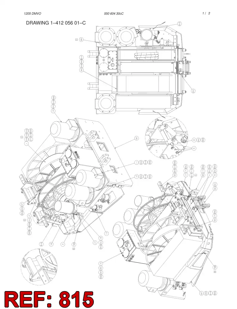 34528967 345 289 67 AIR BLOWING - Sandvik Technical Drawing