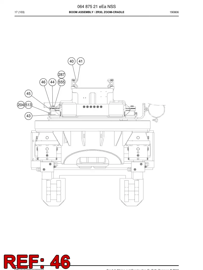 34538868 345 388 68 Shim - Sandvik Technical Drawing