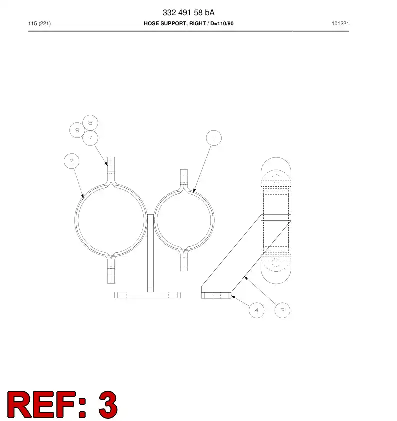 34553338a 345 533 38a PLATE - Sandvik Technical Drawing