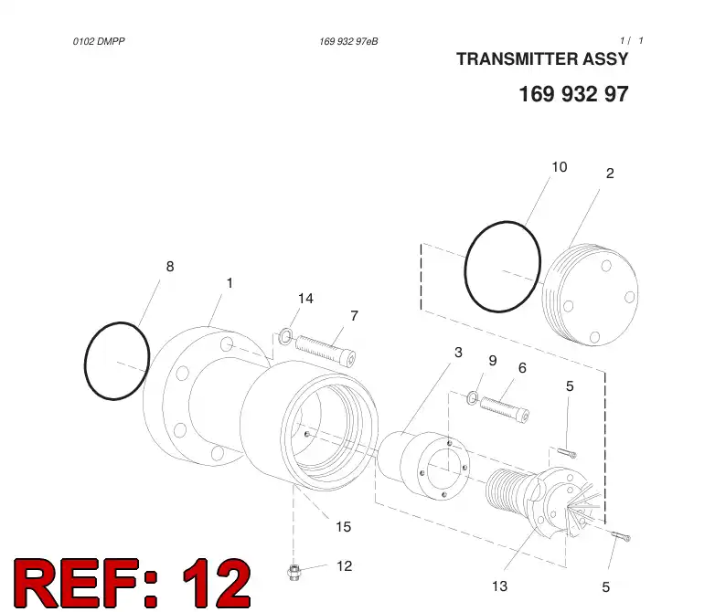34556778 345 567 78 SEAL ADAPTER MASCHINING - Sandvik Technical Drawing