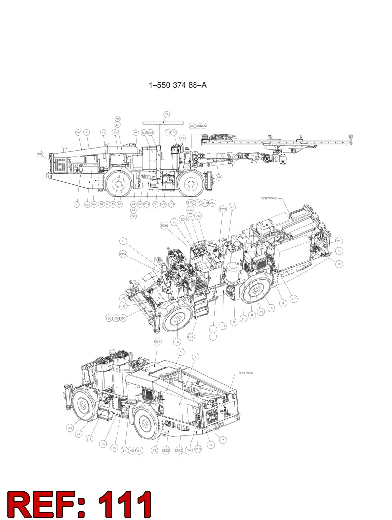 34571938 345 719 38 SYMBOL ''HP.WASHING UNIT'' - Sandvik Technical Drawing