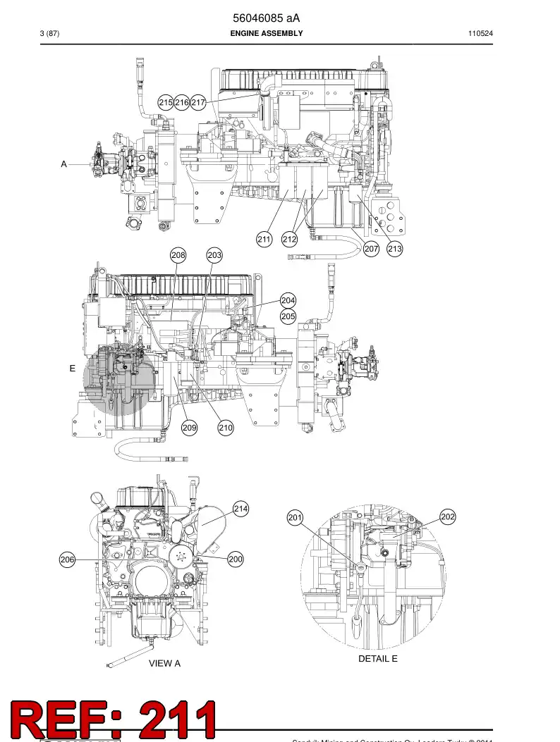 35113802 351 138 02 Oil filter - Sandvik Technical Drawing