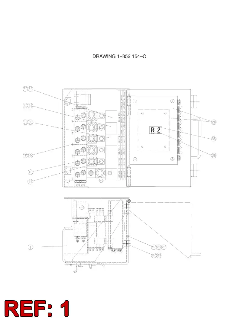 35215508 352 155 08 BOX - Sandvik Technical Drawing