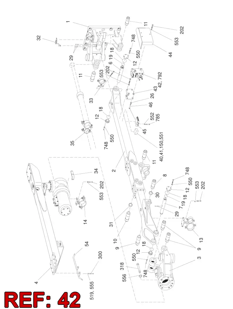 35230358 352 303 58 VALVE MANIFOLD ASSY - Sandvik Technical Drawing