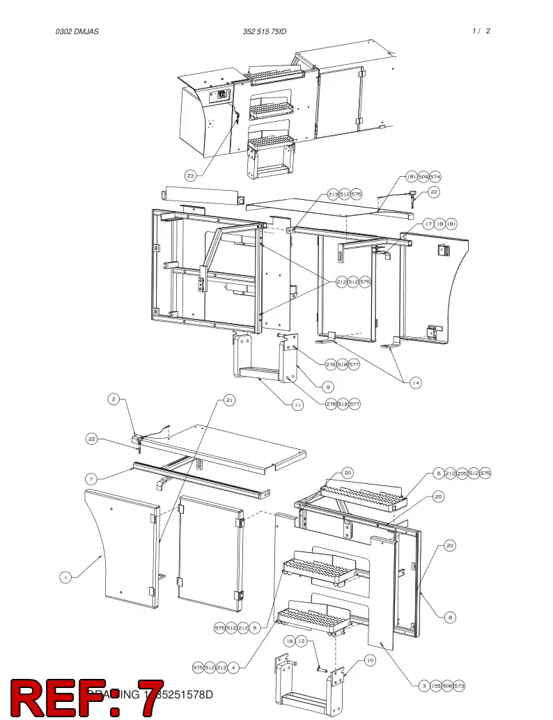 35237988 352 379 88 ASSEMBLY - Sandvik Technical Drawing