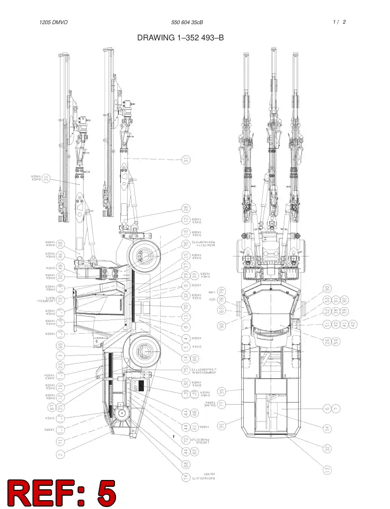 35251577 352 515 77 ASSEMBLY - Sandvik Technical Drawing