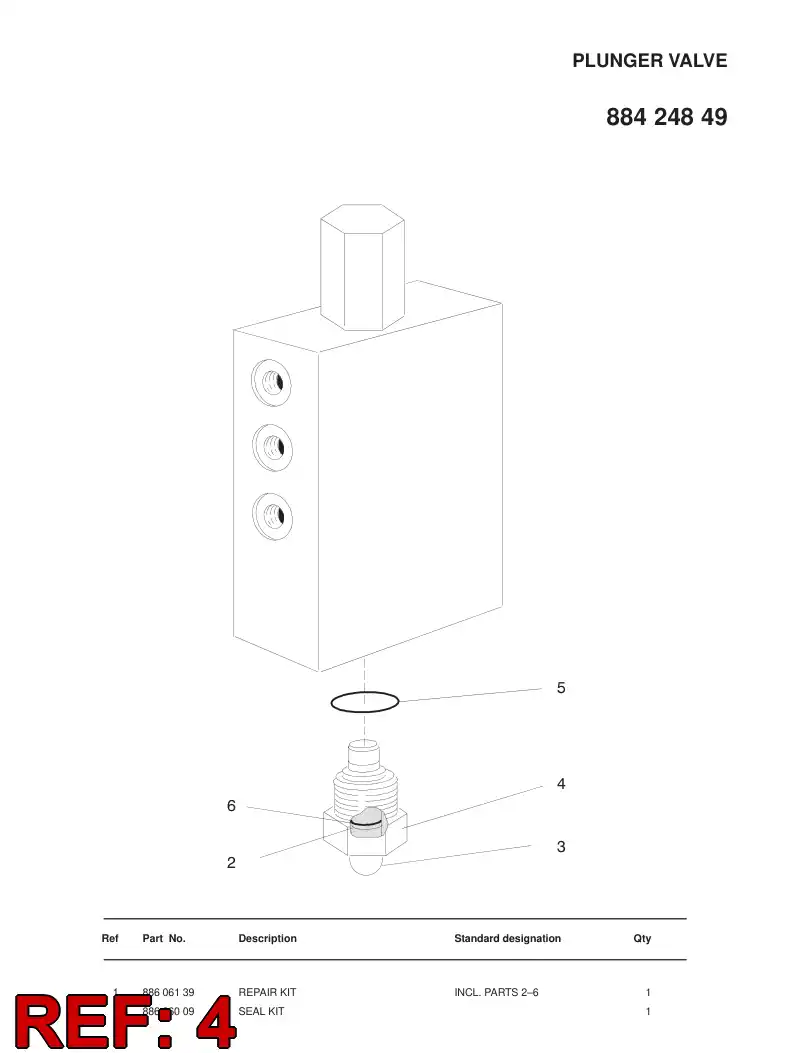 35256778 352 567 78 HYDR.CYLINDER 125/50 (TILT) - Sandvik Technical Drawing