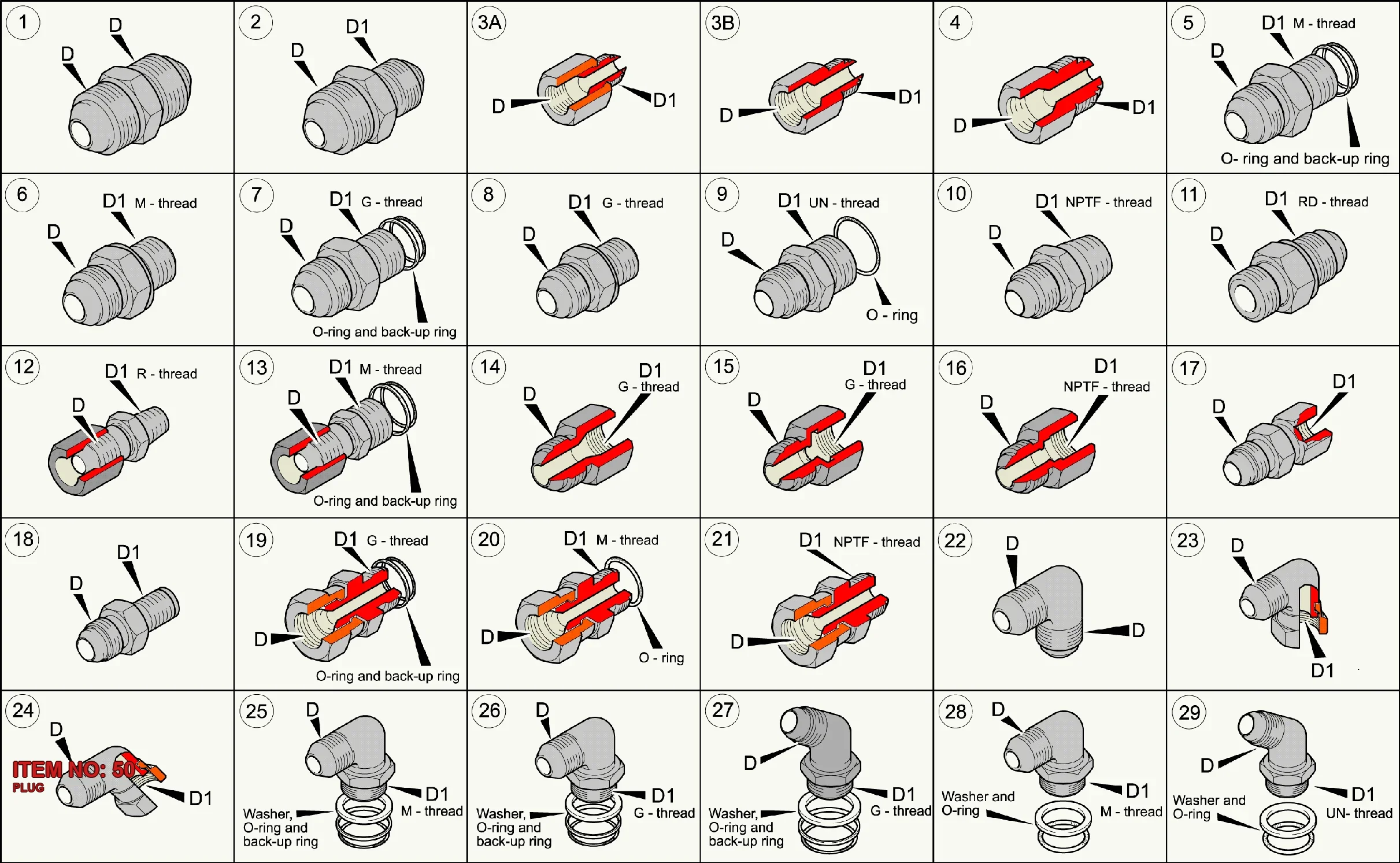 3715 0821 00 PLUG - Technical Drawing
