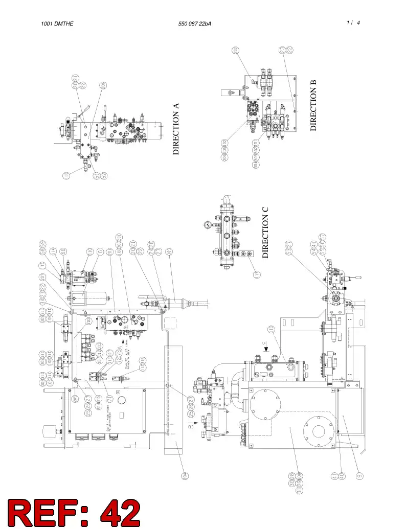 37270720 372 707 20 HOSE, AIRE - Sandvik Technical Drawing