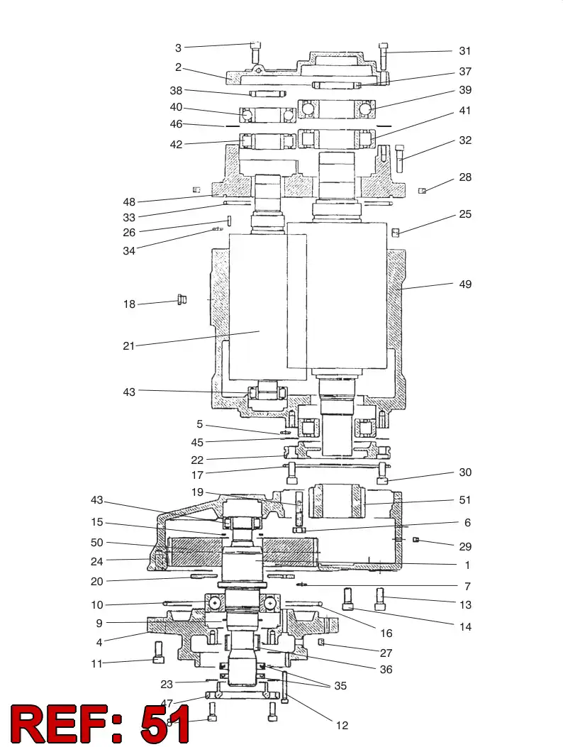 37616061 376 160 61 GEAR - Sandvik Technical Drawing