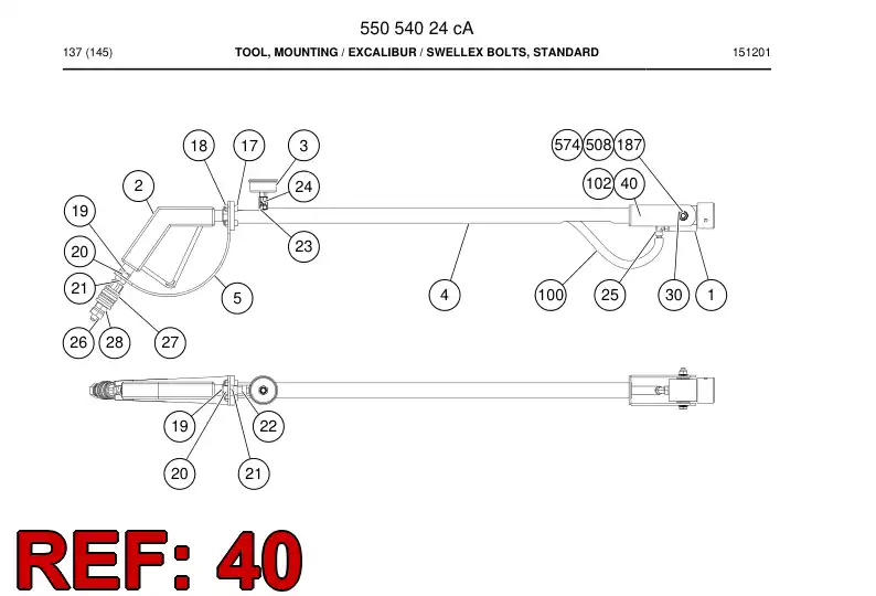 39003138 390 031 38 SYMBOL ''WATER PRESSURE'' - Sandvik Technical Drawing