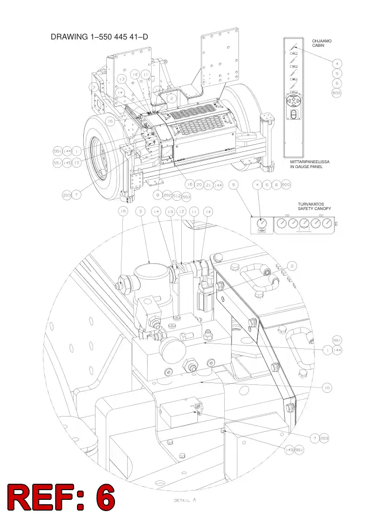 39005158 390 051 58 SYMBOL''WATER PRESSURE'' - Sandvik Technical Drawing