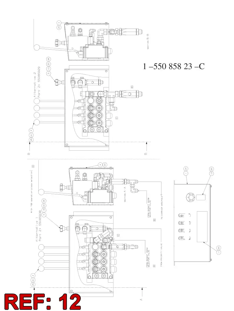 39011308 390 113 08 SYMBOL - Sandvik Technical Drawing