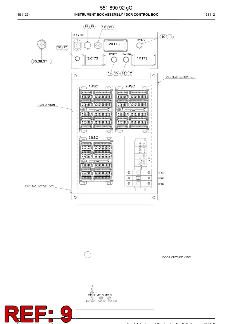 39017898a 390 178 98a SYMBOL ''DCR'' - Sandvik Technical Drawing