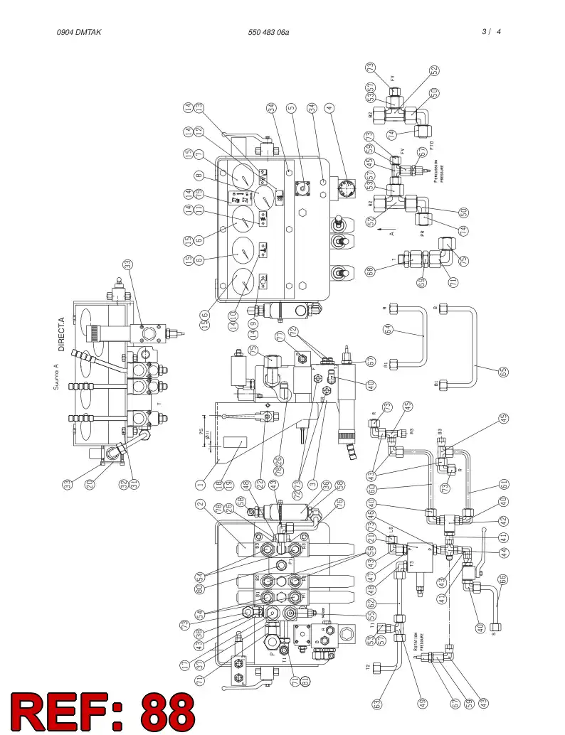 39020298 390 202 98 Marking plate - Sandvik Technical Drawing