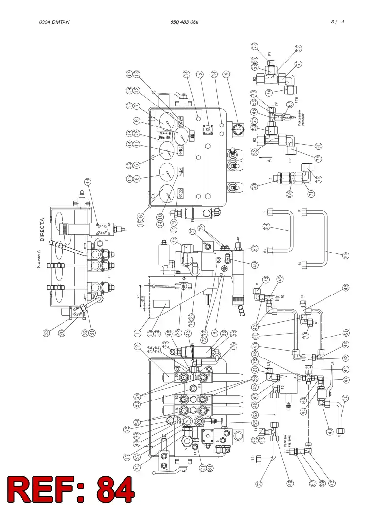 39020318 390 203 18 Marking plate - Sandvik Technical Drawing