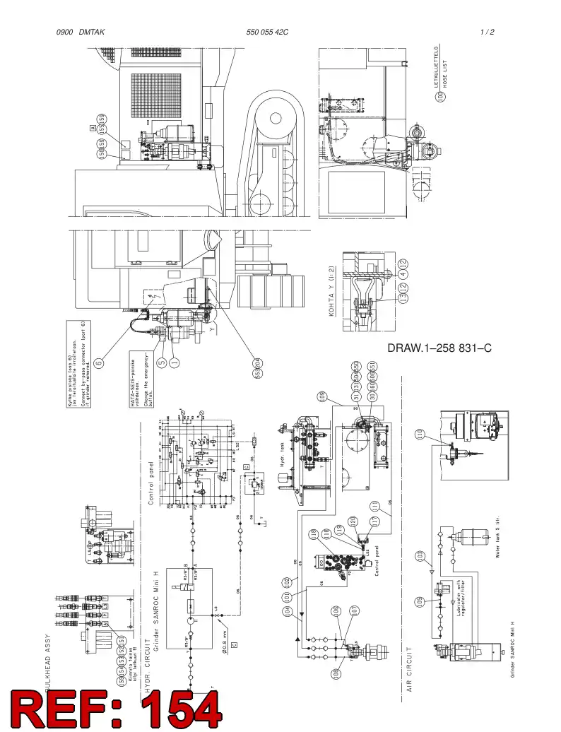 39023508 390 235 08 PLATERD - Sandvik Technical Drawing