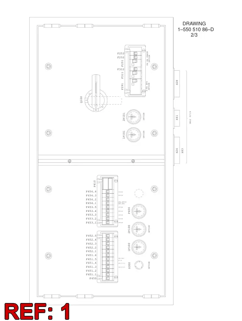 39053178 390 531 78 SYMBOL ''PERCUSSION HOUR'' - Sandvik Technical Drawing