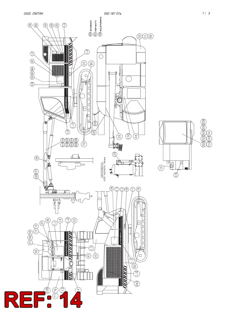39053588 390 535 88 SYMBOL ''WINCH OPERATION'' - Sandvik Technical Drawing