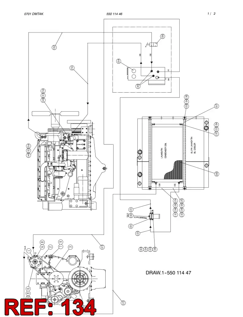 42141280 421 412 80 SPRING WASHER - Sandvik Technical Drawing