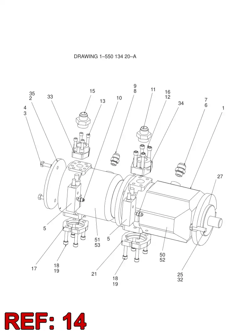 42144460 421 444 60 SPRING WASHER - Sandvik Technical Drawing