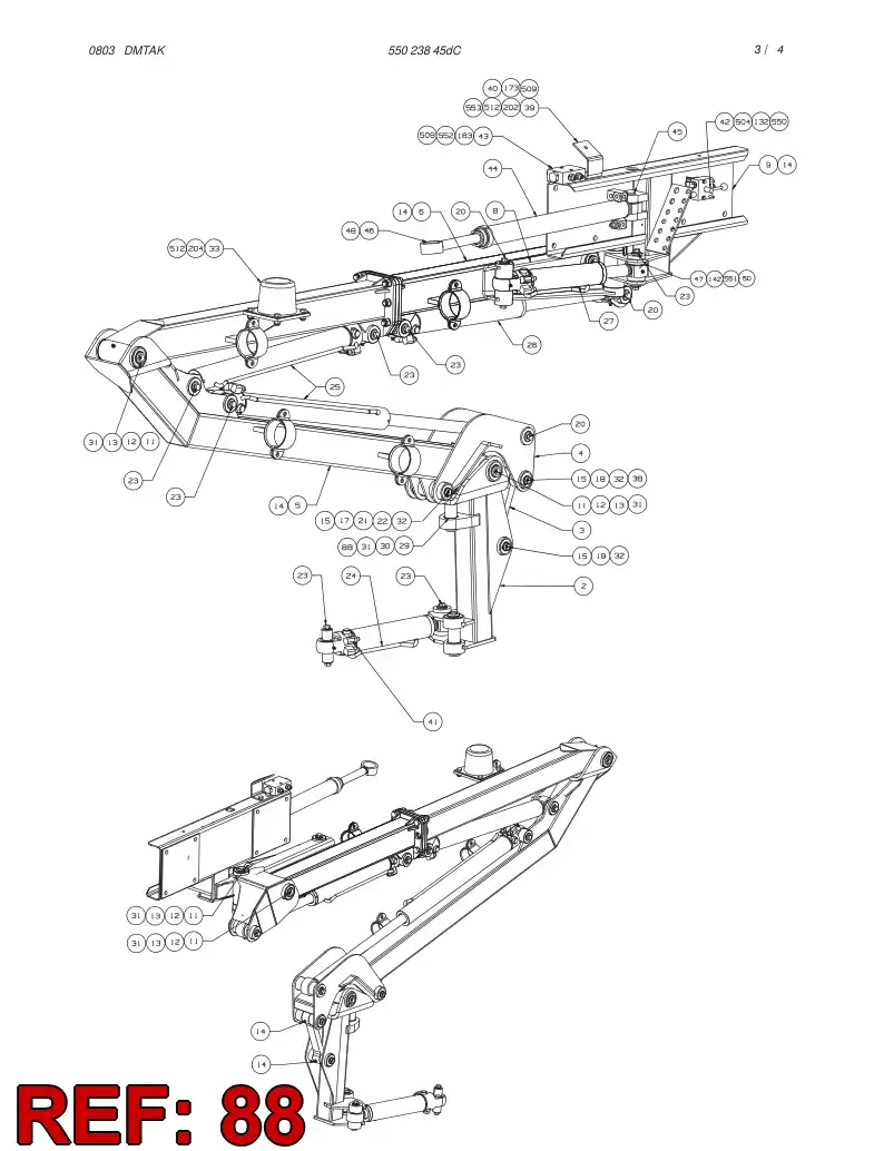 42209080 422 090 80 CIRCLIP - Sandvik Technical Drawing