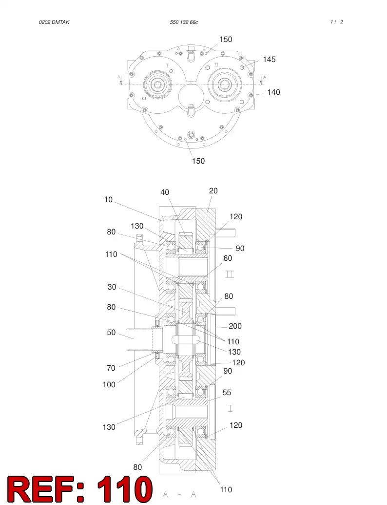 42212060 422 120 60 CIRCLIP - Sandvik Technical Drawing