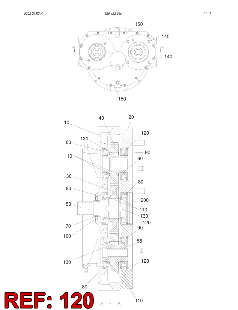 42230660 422 306 60 CIRCLIP - Sandvik Technical Drawing