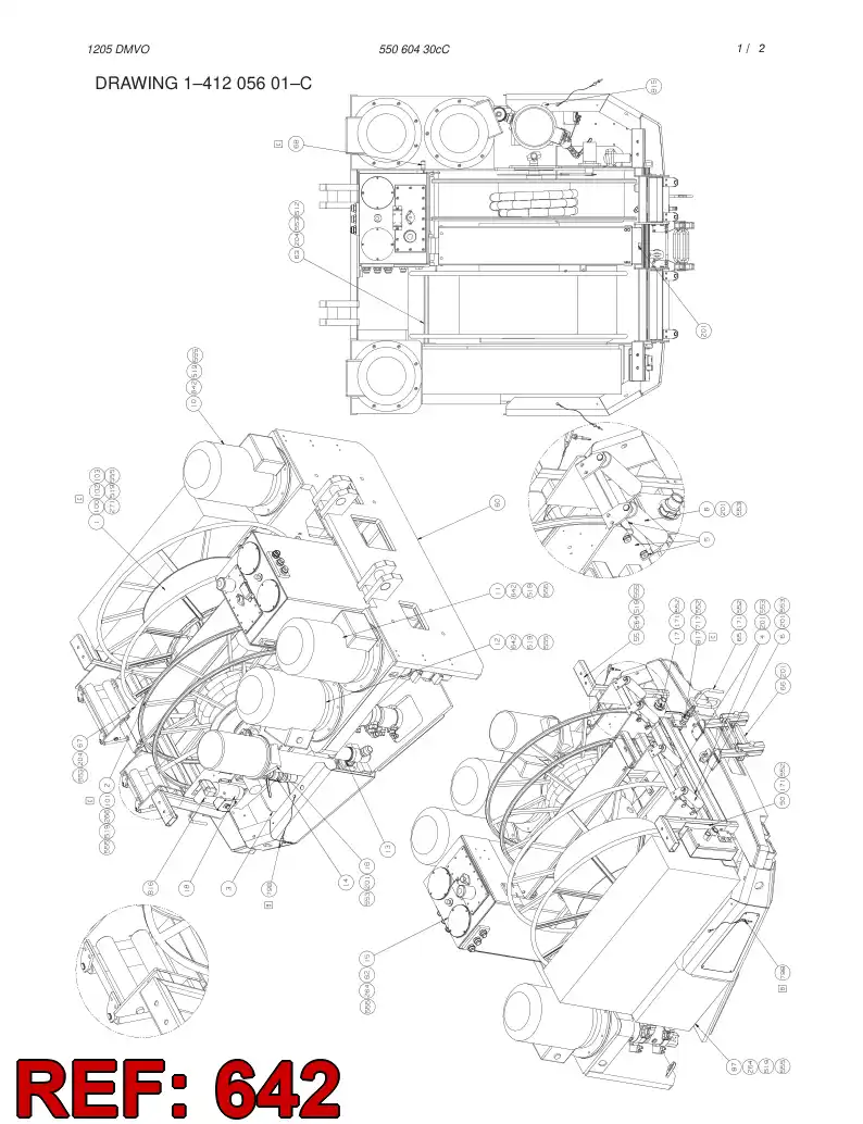 44007140 440 071 40 STUD - Sandvik Technical Drawing