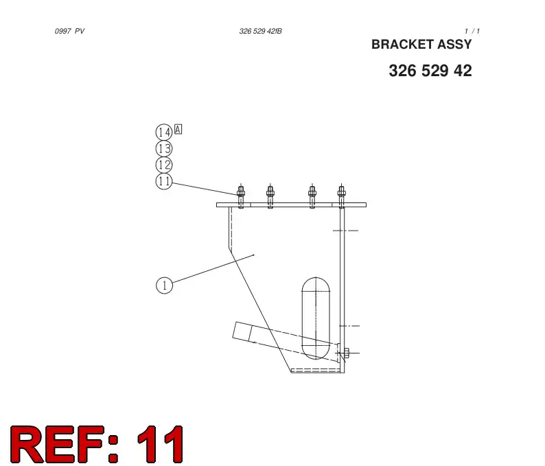 44007270 440 072 70 STUD - Sandvik Technical Drawing