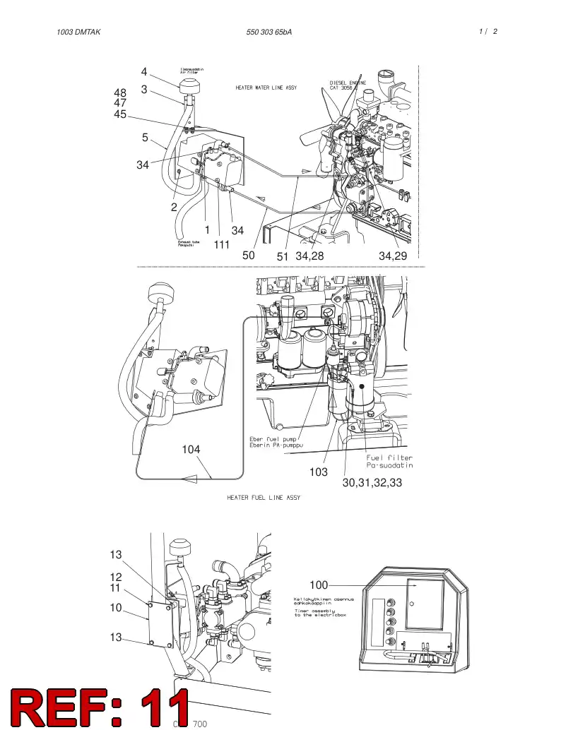 44251830 442 518 30 HEXAGON HEAD BOLT (FULL THREAD) - Sandvik Technical Drawing