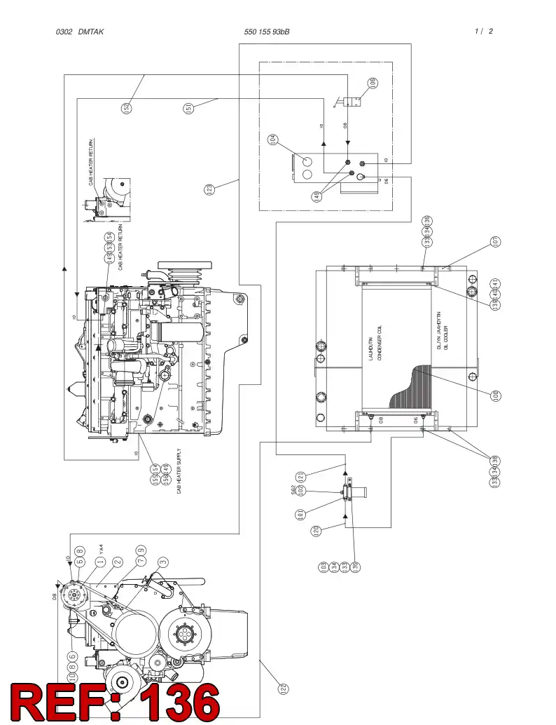 44253570 442 535 70 HEXAGON HEAD SCREW (FULL THREAD) - Sandvik Technical Drawing