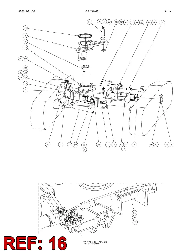 44277690 442 776 90 HEXAGON HEAD SCREW (FULL THREAD) - Sandvik Technical Drawing