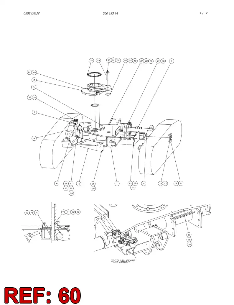 44293730 442 937 30 HEXAGON HEAD SCREW (FULL THREAD) - Sandvik Technical Drawing